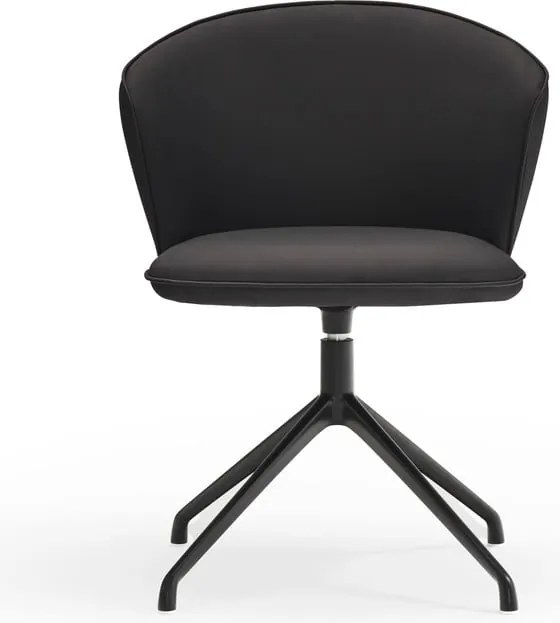 Set di sedie da pranzo nera in imbottito 2 pz Add – Teulat