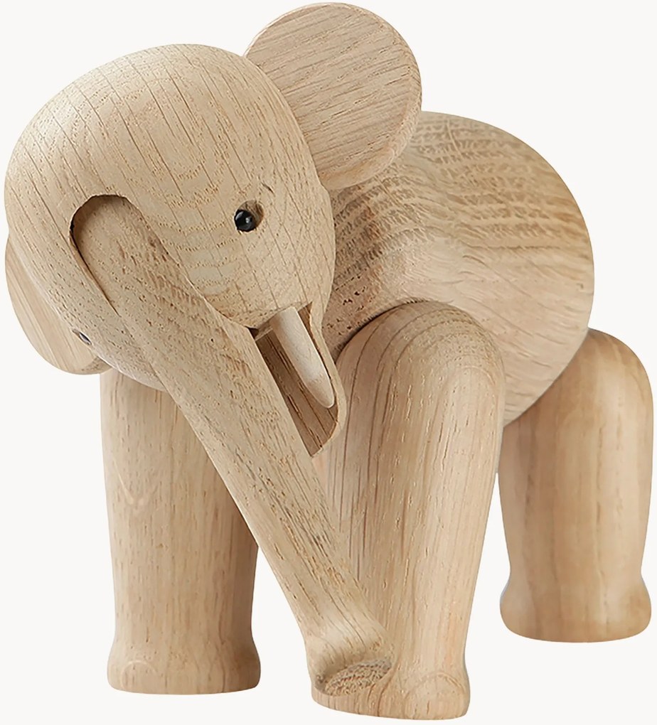 Oggetto decorativo in legno di quercia Elephant Mini