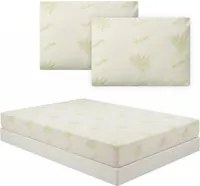 Kit matrimoniale coprimaterasso e 2 federe Aloe