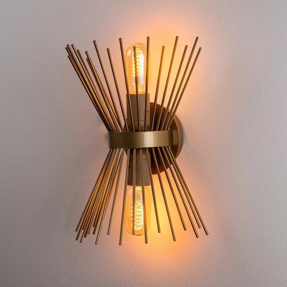 Lampada da parete dorata Kirpi – Opviq lights
