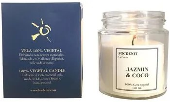 Focdenit  Candele, diffusori Vela Rosca Aroma Jazmin - Coco  Focdenit