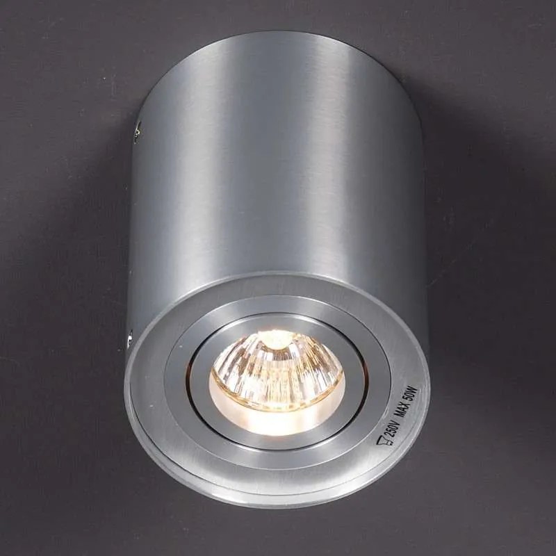 Faretto orientabile e girevole in acciaio - Rondoo up