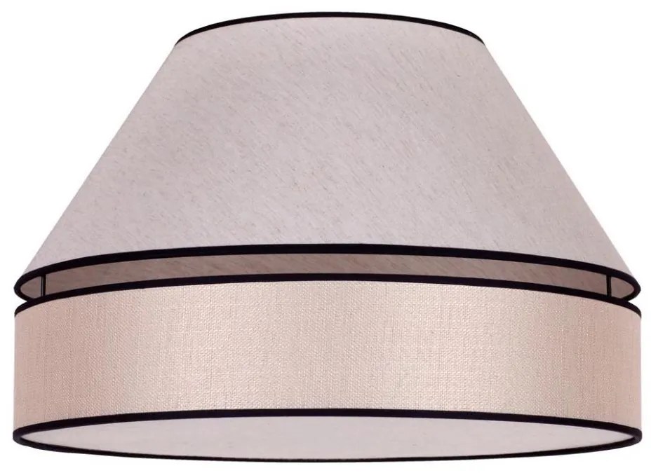 Duolla - Plafoniera AVIGNON 1xE27/15W/230V diametro 50 cm beige