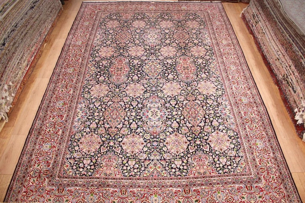 Kerman Tappeto persiano 530x350 (Iran) Annodato A Mano