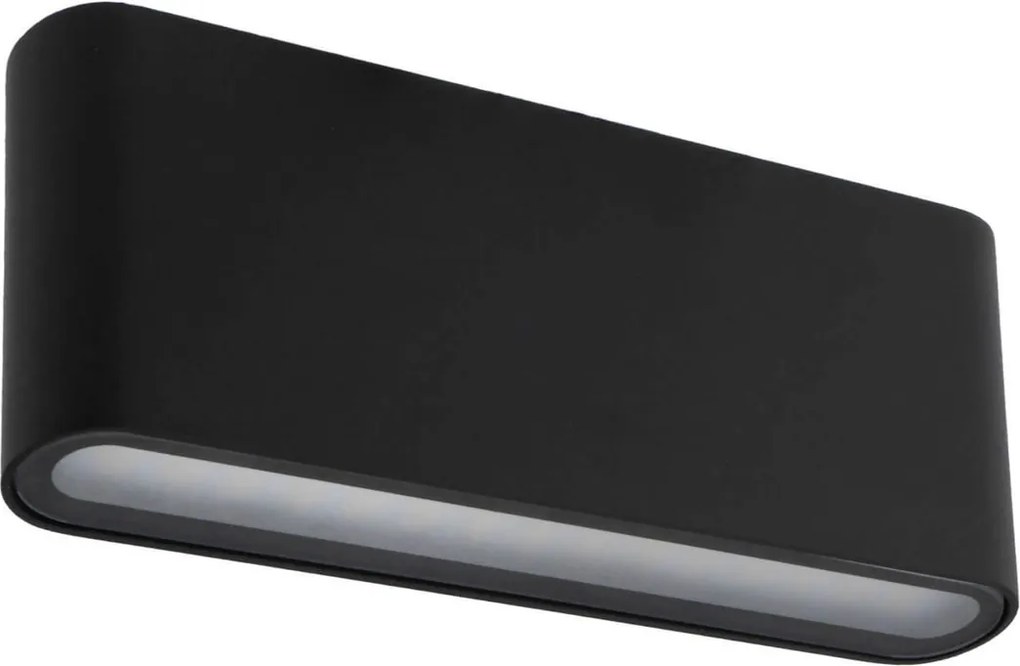 Applique LED 12W Bidirezione IP65 CCT Bianco Variabile - Nera Colore Bianco Variabile CCT