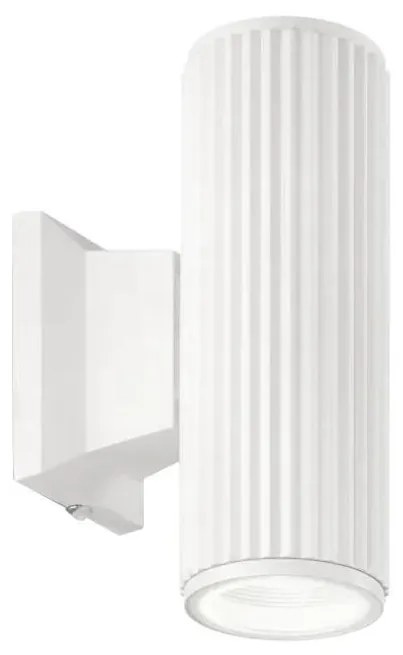 Ideal Lux - Applique da esterno BASE 2xGU10/28W/230V IP44 bianco