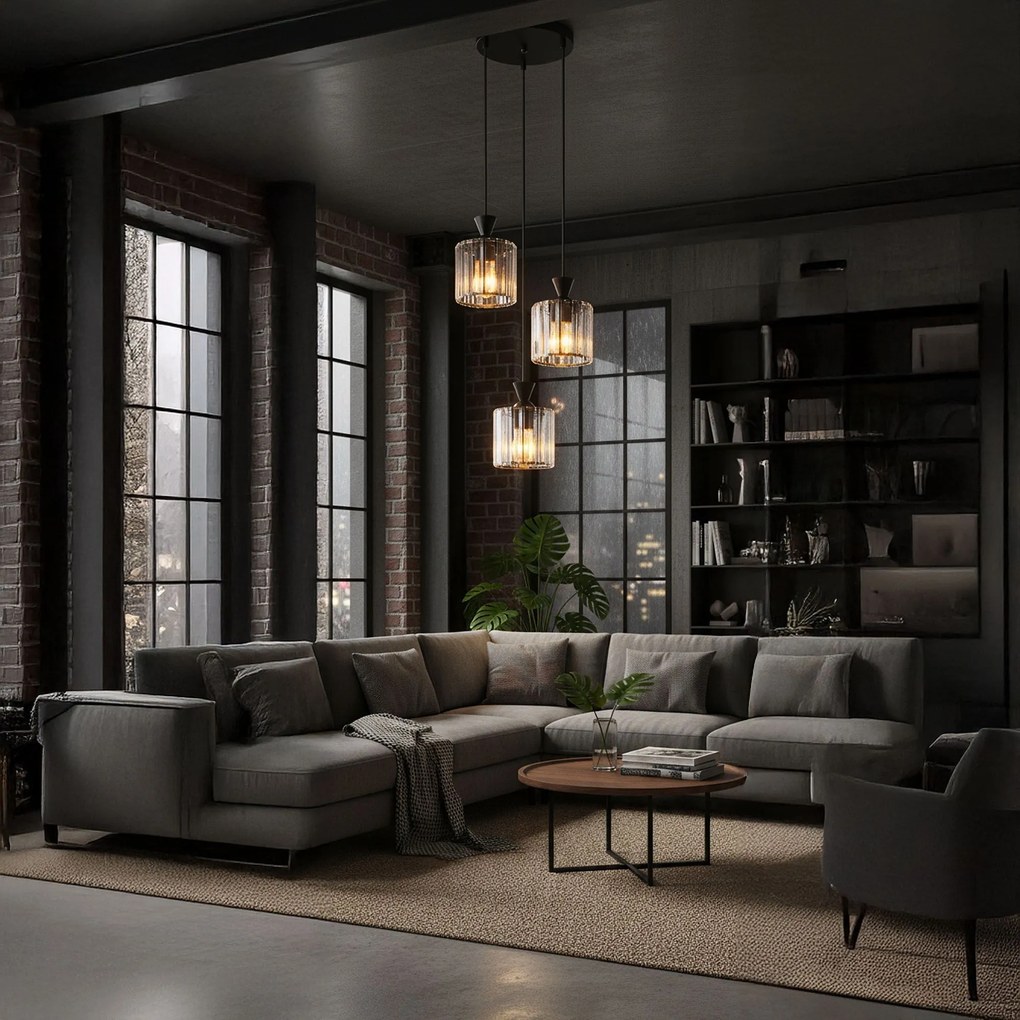 Lampada EBT025-3CP BLACK