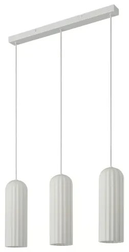 Nordlux - Lampadario a cavo MIELLA 3xE27/25W/230V bianco