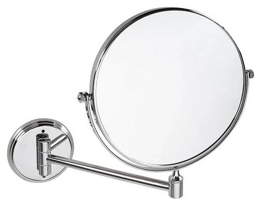 Specchio cosmetico 23x28 cm argento