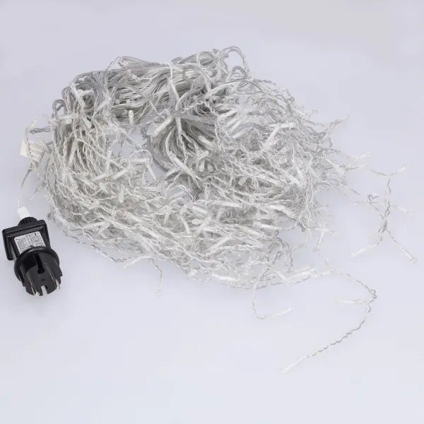 Brilagi - Catena luminosa LED per esterni 400 LED/8 funzioni 23 m IP44 bianco freddo