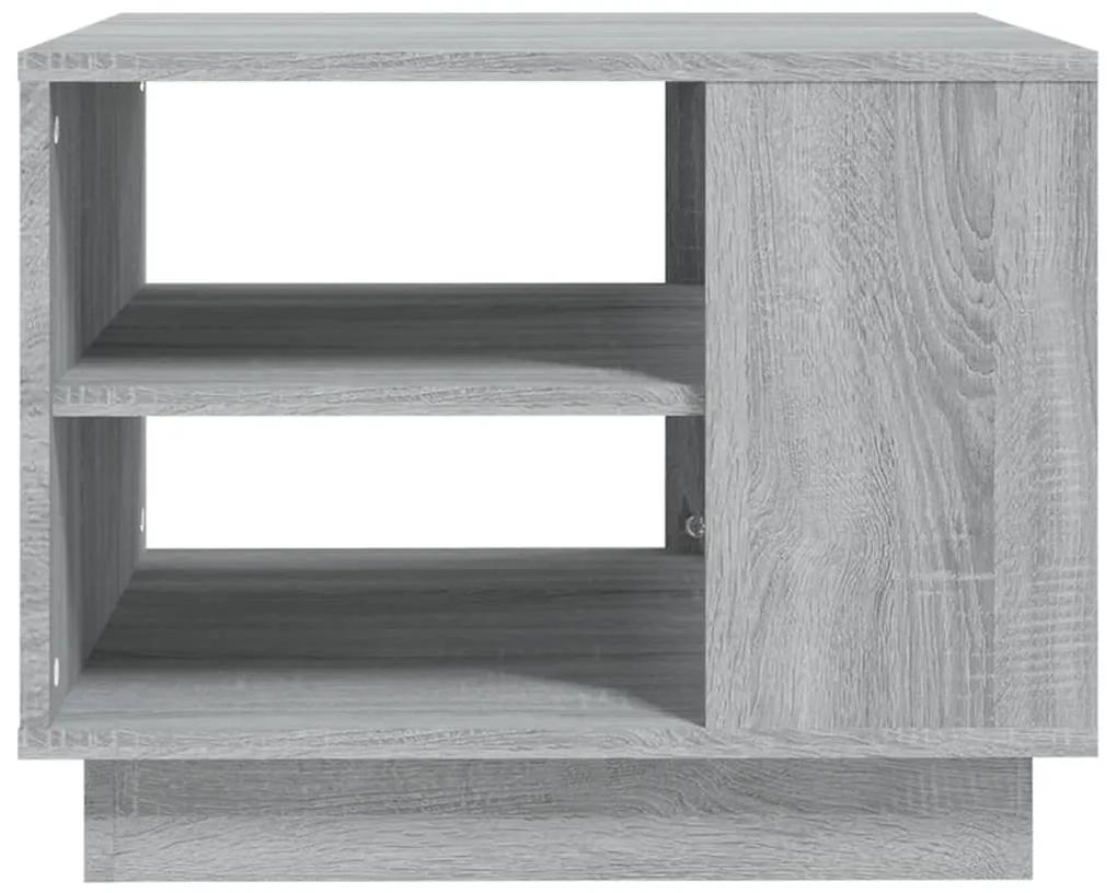Tavolino da Salotto Grigio Sonoma 55x55x43 cm in Truciolato