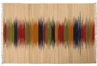 Tappeto moderno Miami, stile kilim, 100% cotone, multicoloree, 200x140cm