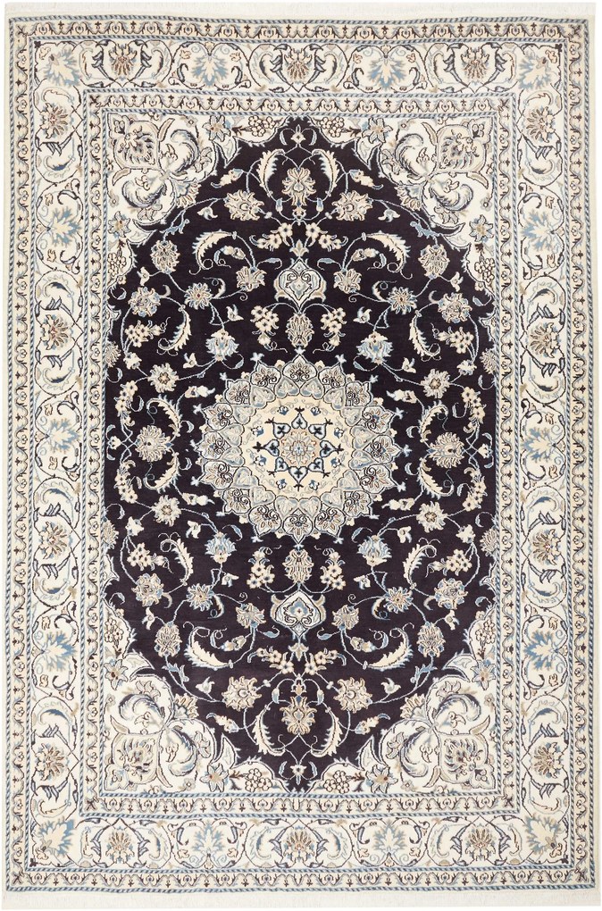 Nain Tappeto 200 x 290 Beige (Iran) Annodato A Mano