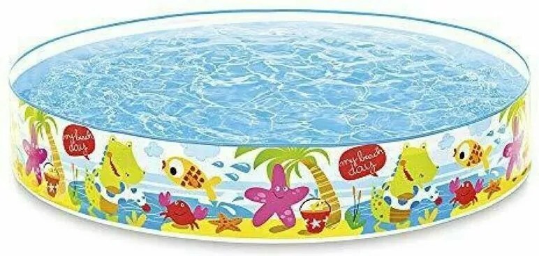 Piscina rigida beach 152 x 25 cm c. max 450 lt età 3+ - Intex
