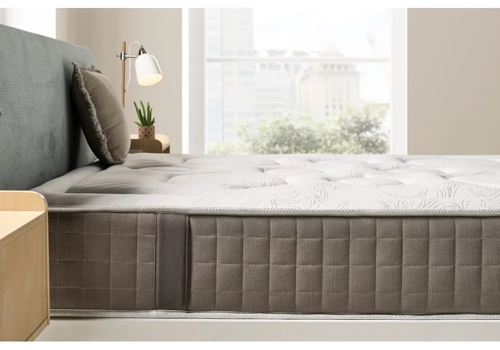 Materasso termoregolatore bifacciale in schiuma dura/media 120x200 cm HEXAFLEX GEL - Moonia