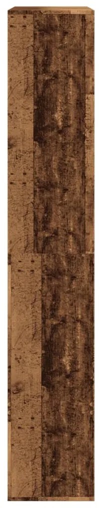 Divisorio stanza legno antico 100x33x187,5 cm in truciolato