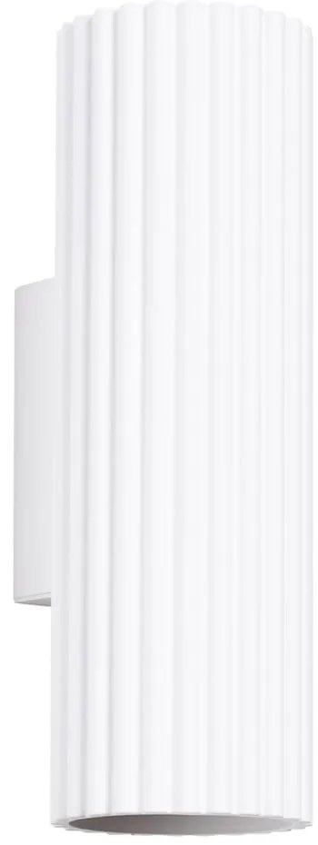 Lampada da parete bianca Gleam – Sollux