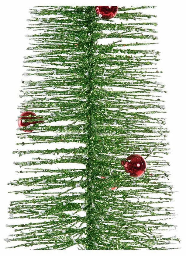 Albero di Natale DKD Home Decor Rosso Verde Plastica 22 x 22 x 120 cm