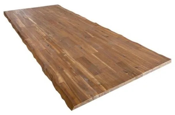 Tavola lamellare in legno di acacia, L 85 x 200 cm x Sp 30 mm