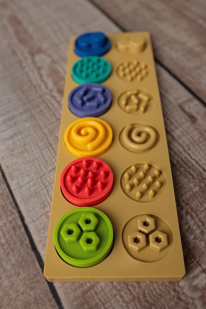 Mom’s Care - puzzle sensoriali XL - Dischetti