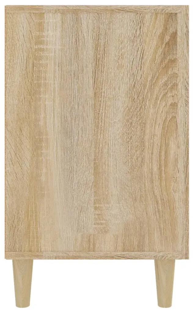 Credenza rovere sonoma 100x36x60 cm in legno multistrato