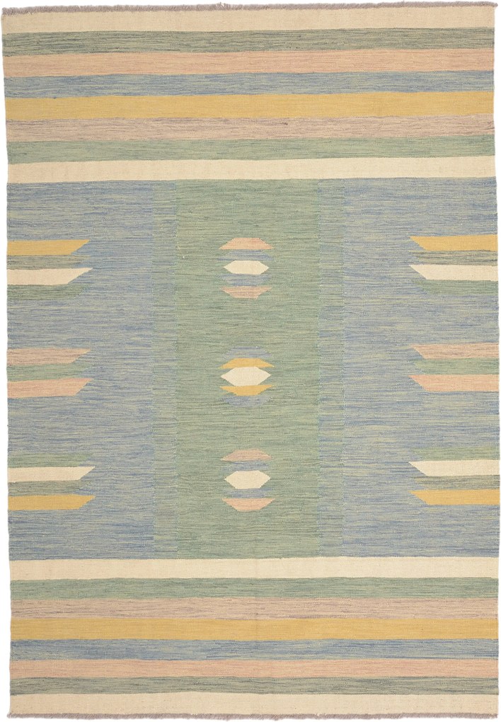 Kilim Tappeto 240x170 (Pakistan) Annodato A Mano