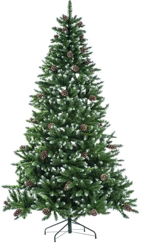 Albero di Natale artificiale Norway verde H 240.0 cm x Ø 75.0 cm