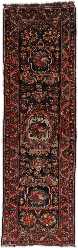 Tappeto persiano 110x370 (Iran) Annodato A Mano