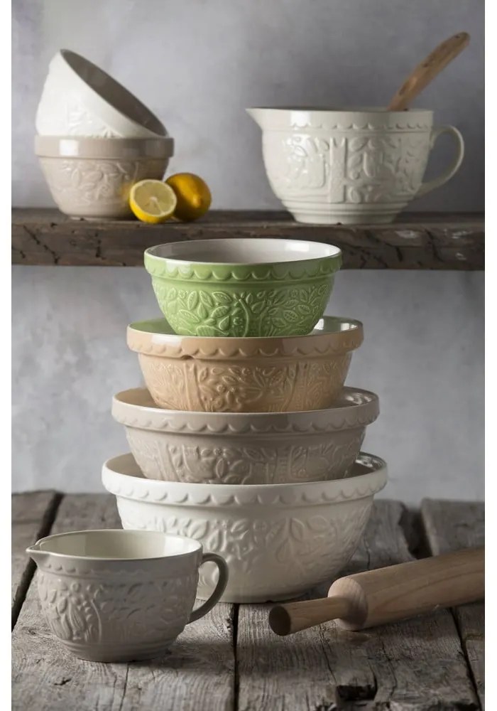 Ciotola bianca in gres ø 20 cm In the Forest – Mason Cash