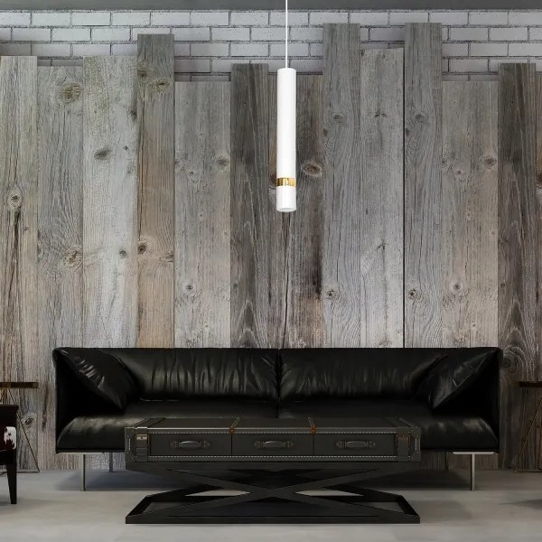 Lampadario a cavo JOKER 1xGU10/25W/230V bianco/oro