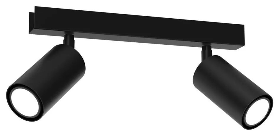 Luce Spot HUDSON 2xGU10/8W/230V nero