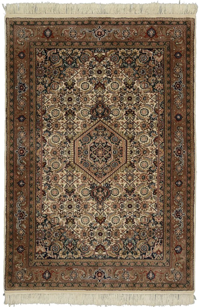 Bidjar Tappeto orientale 120x180 Marrone (Indian) Annodato A Mano