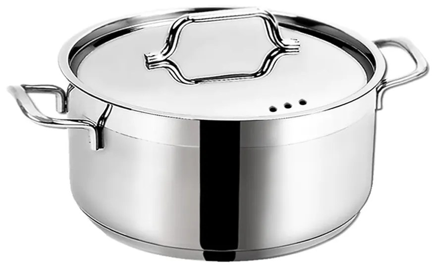 Casseruola in acciaio inox con coperchio Anett, 3 l - Orion