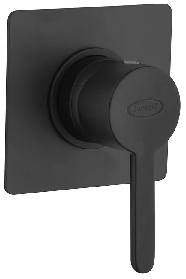 Miscelatore nero doccia incasso monoleva Jacuzzi   rubinetteria Sunset ottone 0SUYO410JA01