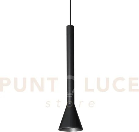 Diesis sospensione nera d.6cm led 3000k 7w  560 lm