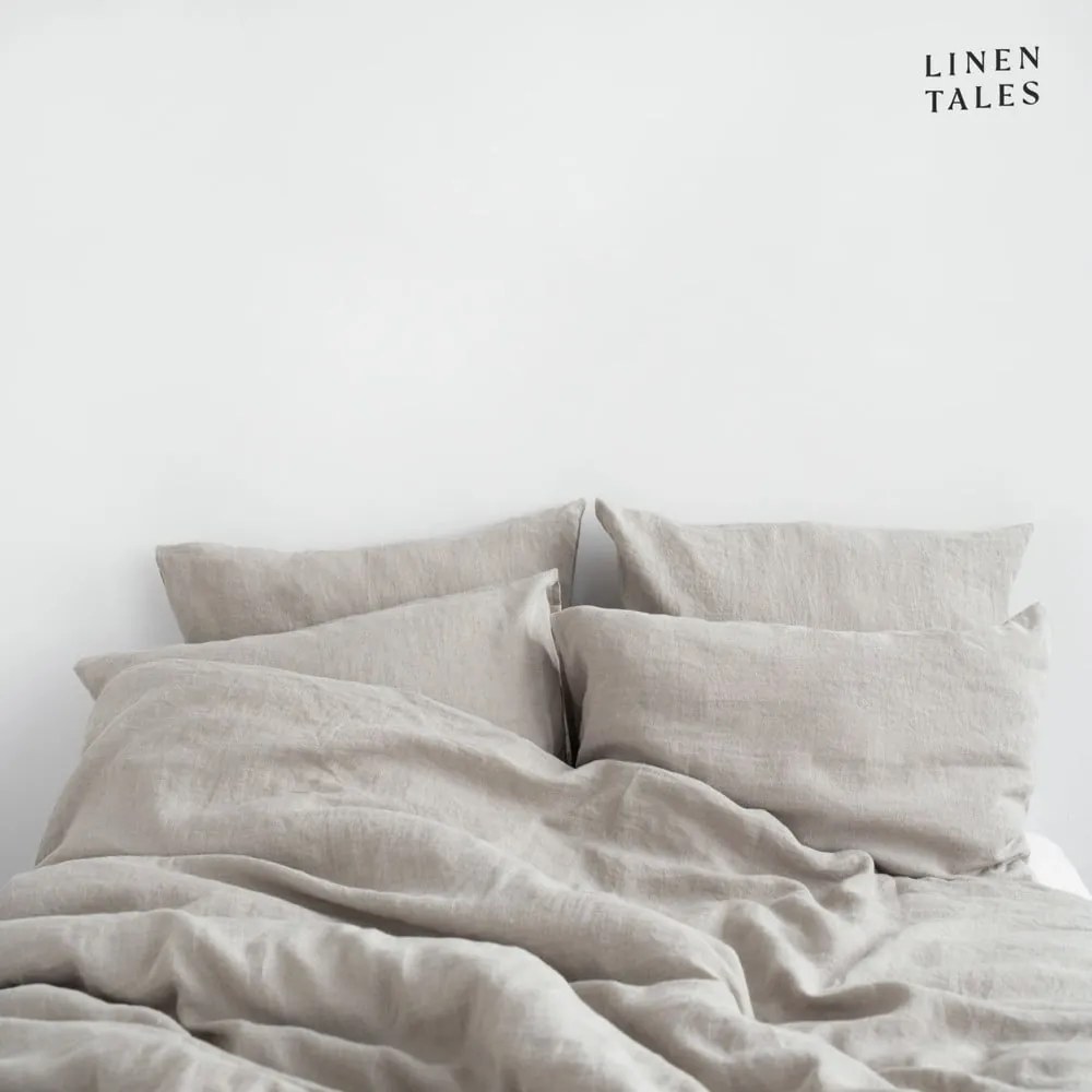 Biancheria da letto crema per letto singolo 135x200 cm Natural - Linen Tales