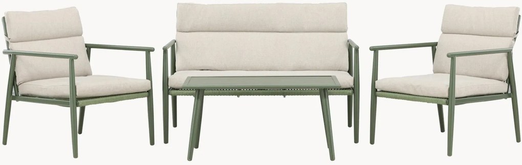 Set salotto da giardino Mazzaro, set da 4