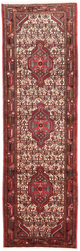 Hamedan Tappeto 280x80 (Iran) Annodato A Mano