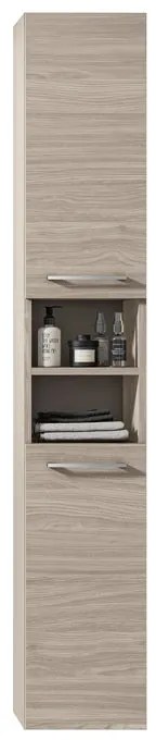 Colonna per mobile bagno Giò 2 ante P 34 x L 30 x H 175 cm olmo rousseau