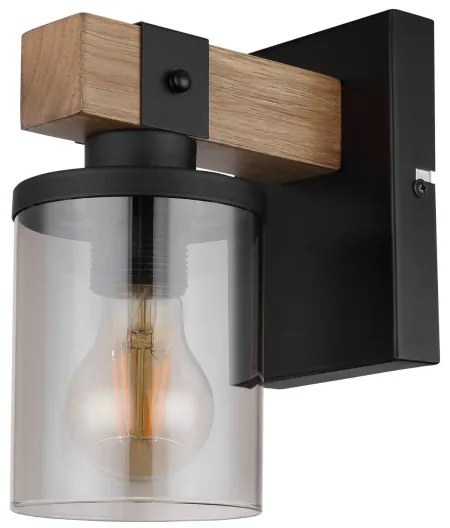 Brilagi - Lampada da parete VISTA 1xE27/60W/230V rovere