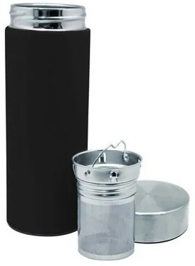 Thermos Vin Bouquet Nero 300 ml Filtro per Infusioni