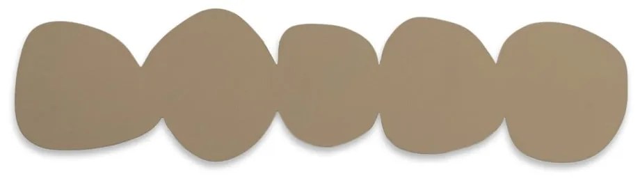 Attaccapanni da parete beige in metallo 58 cm Tumulo – Spinder Design