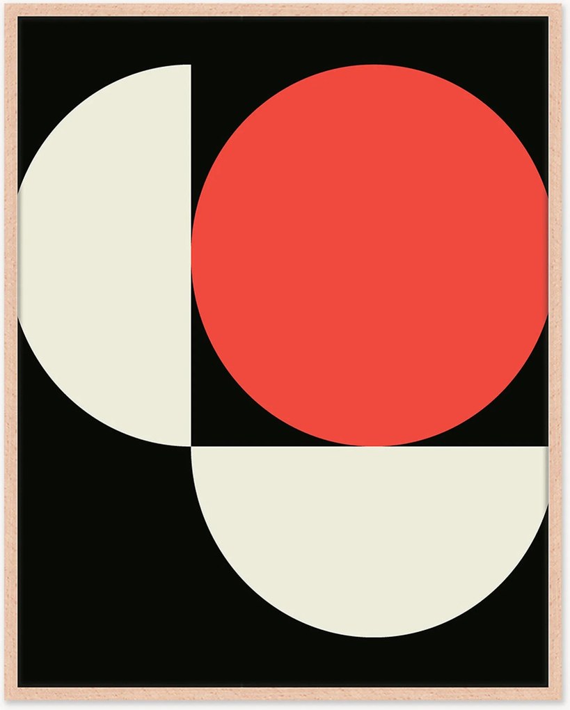 Stampa digitale incorniciata Bauhaus Inspiration