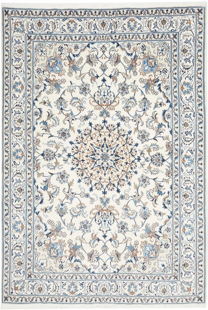 Nain Tappeto persiano 170 x 240 Beige (Iran) Annodato A Mano