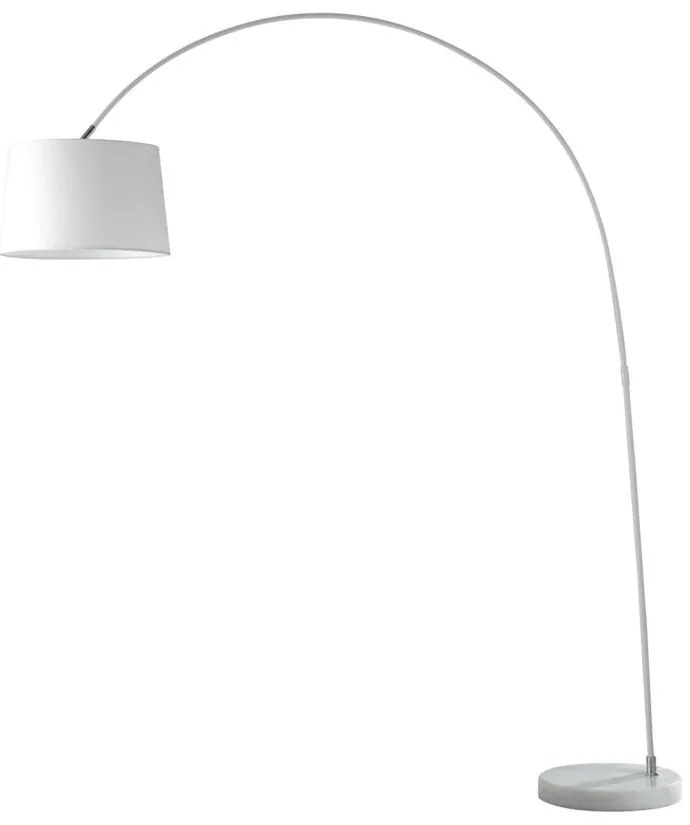 Lampadario Piantana Drea  Colore Bianco  60W  Mis  152 x 205 x 40 cm