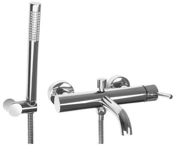 REA-B6641 - Set per vasca LUNGO, finitura cromo lucido