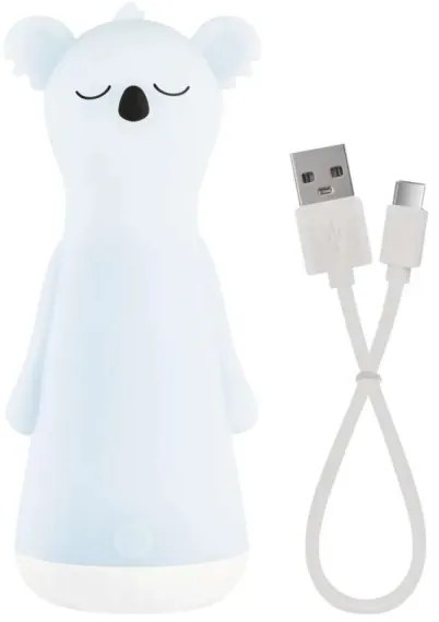 Torcia ricaricabile a LED dimmerabile per bambini 2 in 1 con luce notturna, 3,7V 1200 mAh