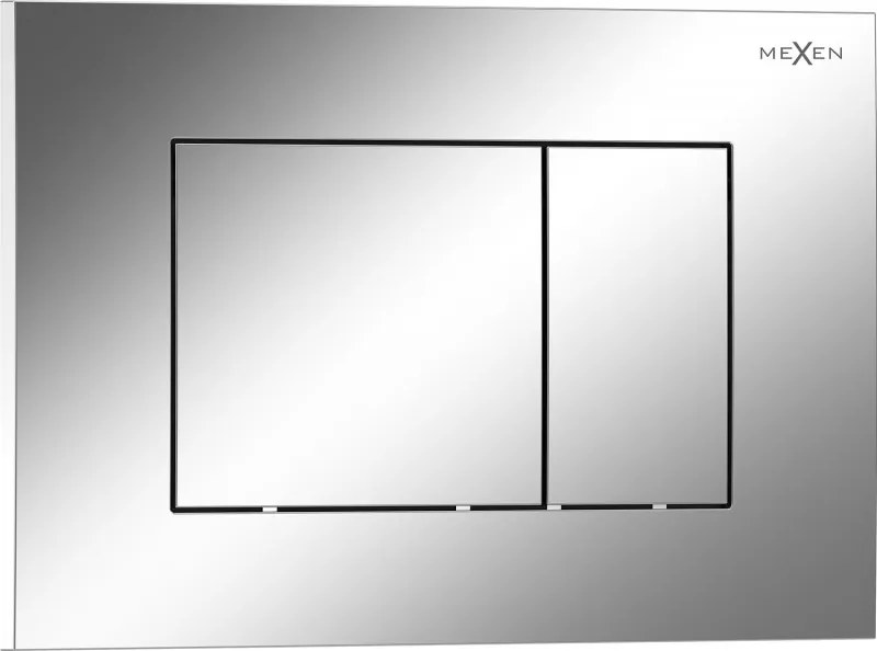Mexen Tex 02 pulsante di scarico, cromo lucido - 6102-03