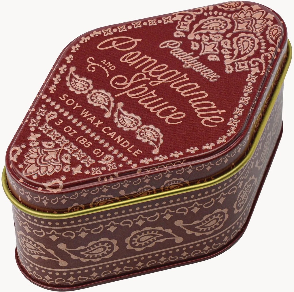 Candela profumata in latta (melograno & abete)