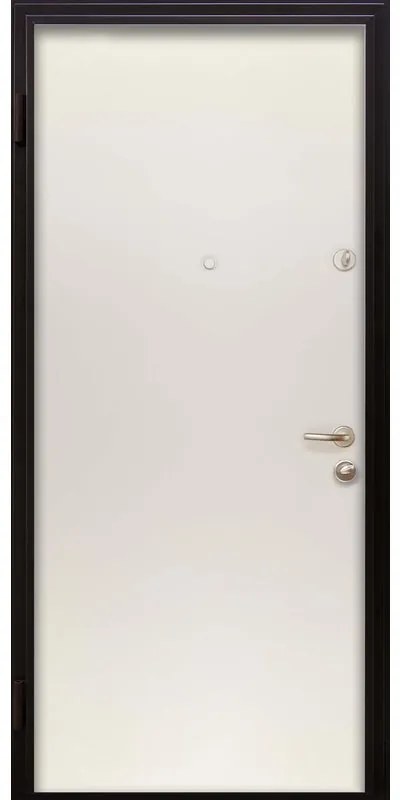 Porta blindata MASTER Silentium Oak L 90 x H 210 cm in PVC rovere/bianco, apertura spingere a destra, falso telaio incluso